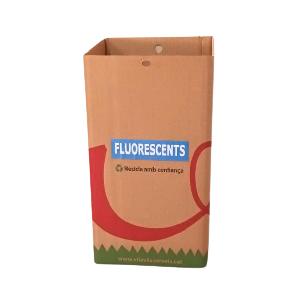 Contenedor de fluorescentes
